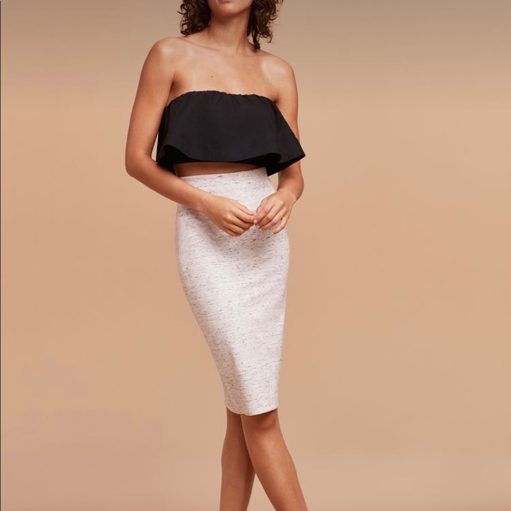 Aritzia Wilfrid Lis Stretch Pencil Skirt (Small)
